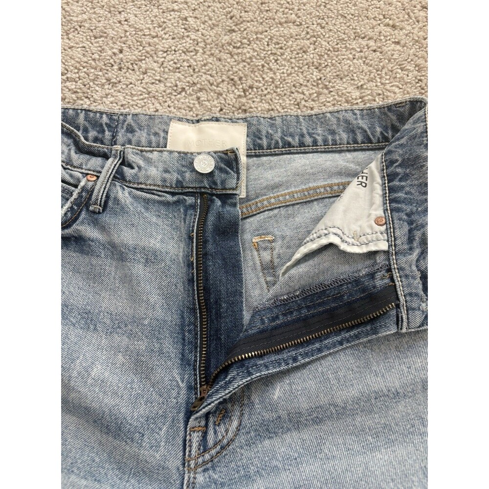 Mother Superior Denim The Swooner Rascal‎ Hi Rise Ankle 28 Signs & Symbols Jeans - Picture 6 of 11